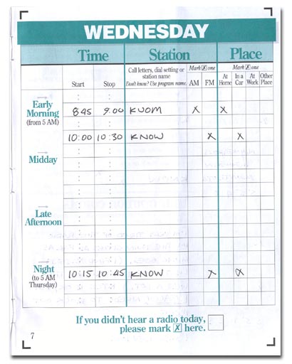 Wednesday Log