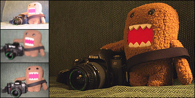 This was not Domokun's first photo shoot.